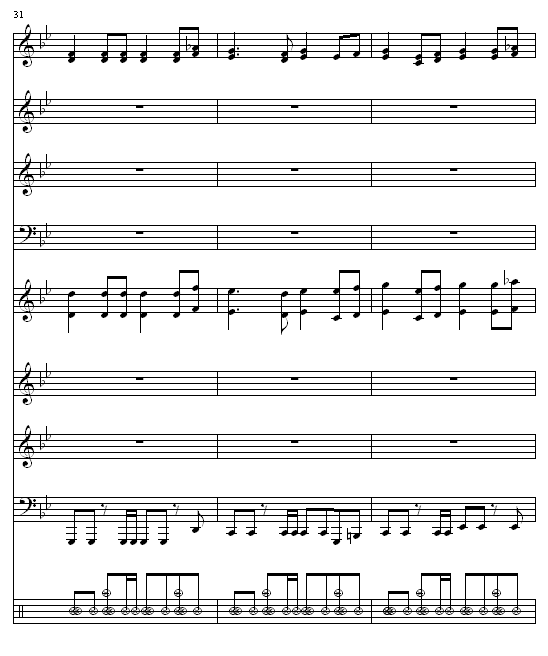 布拉格广场-緋村剑心版钢琴曲谱（图11）