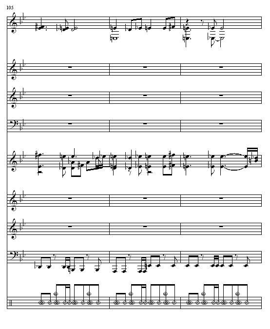 布拉格广场-緋村剑心版钢琴曲谱（图36）
