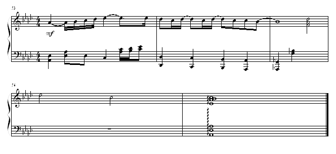 珍珠港-(There Youll Be)钢琴曲谱（图5）
