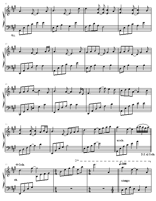 In the Morning Light钢琴曲谱（图3）