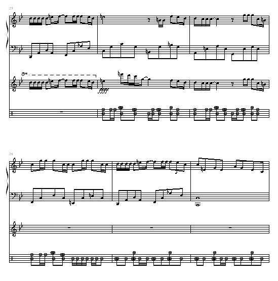玉蝴蝶-豪华版钢琴曲谱（图5）