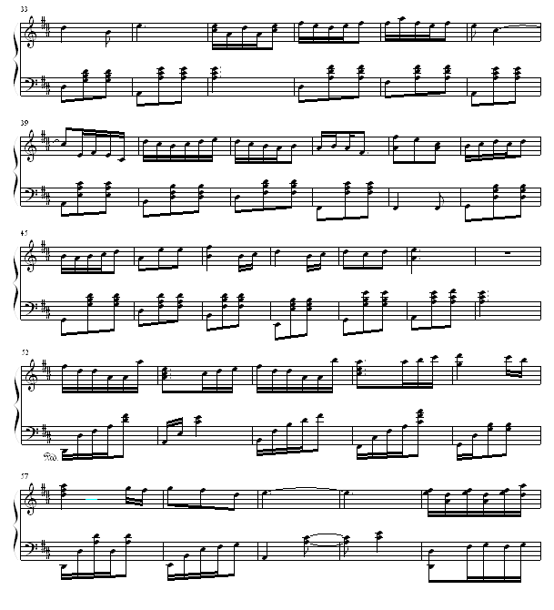 星星之舞钢琴曲谱（图2）