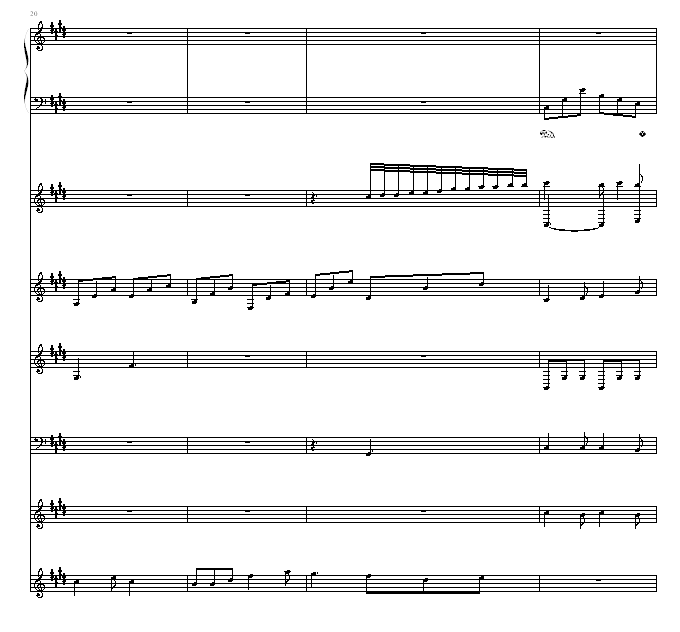 想-(总谱版)钢琴曲谱（图5）