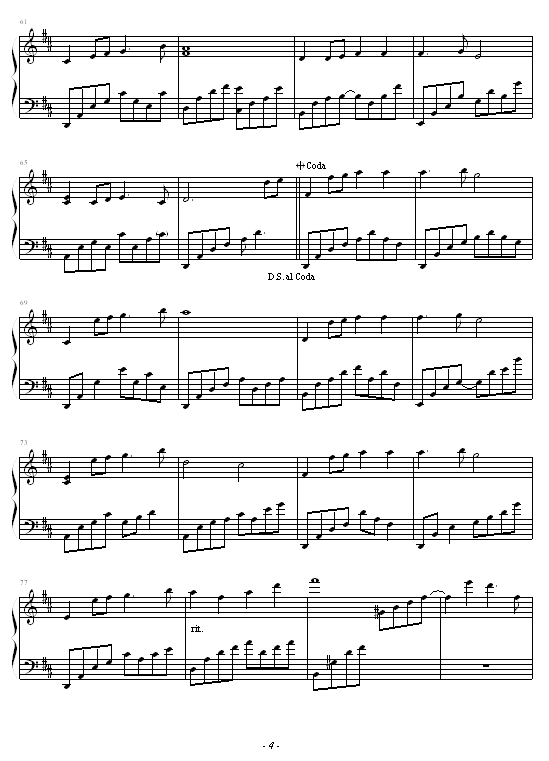 Beyond the Sundial钢琴曲谱（图4）