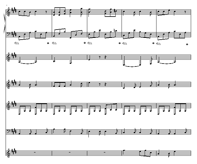 想-(总谱版)钢琴曲谱（图2）