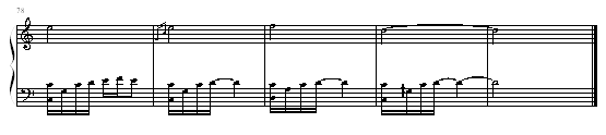 Jay《黑色毛衣》演奏谱 -蓝的调编配版钢琴曲谱（图4）