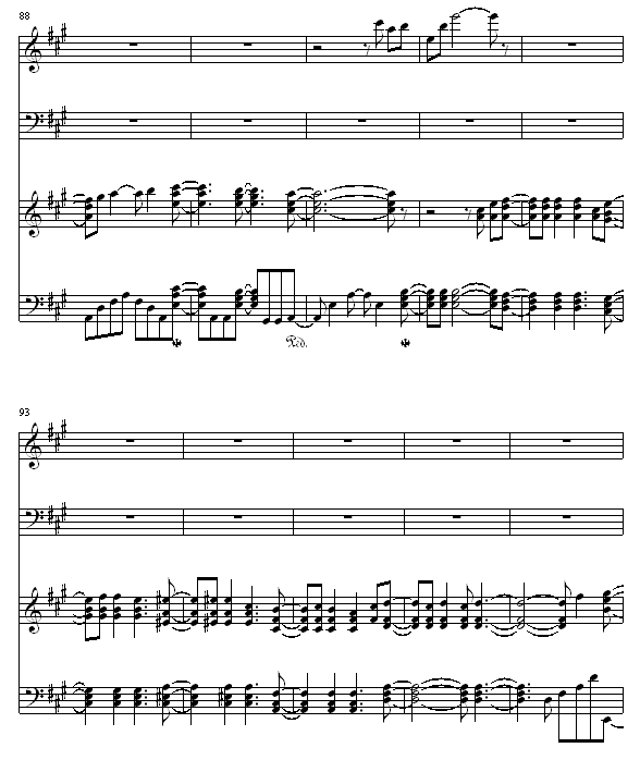 我們的合唱歌钢琴曲谱（图9）