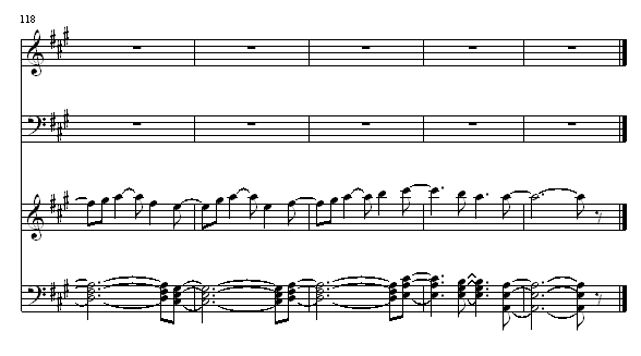 我們的合唱歌钢琴曲谱（图12）