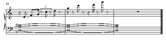 忘情水钢琴曲谱（图8）
