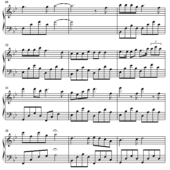 小紅帽钢琴曲谱（图5）