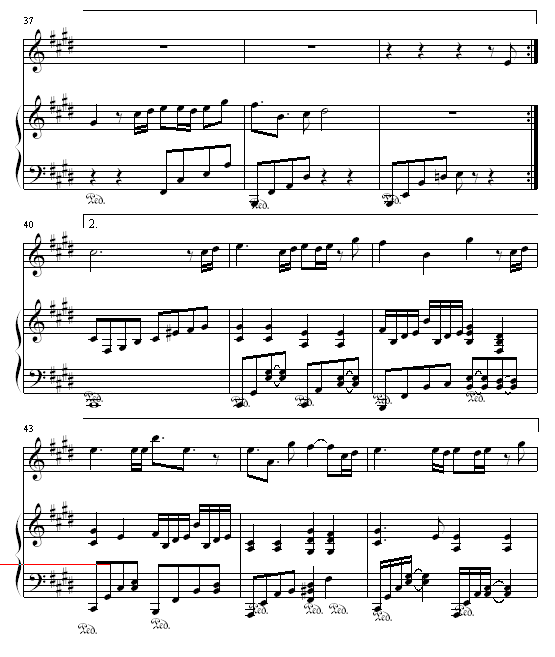 口袋的天空钢琴曲谱（图5）