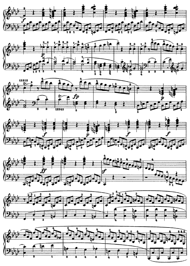 f小调第一钢琴奏鸣曲钢琴曲谱（图16）