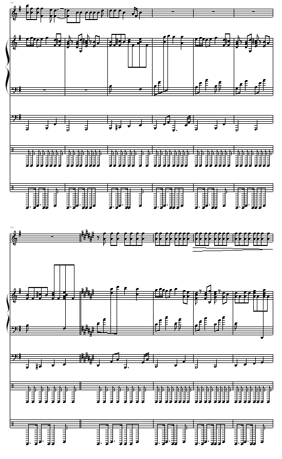 将来的歌 -（无与伦比）钢琴曲谱（图5）
