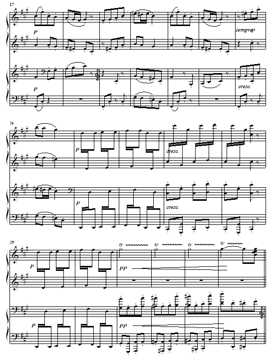 卡门序曲钢琴曲谱（图2）