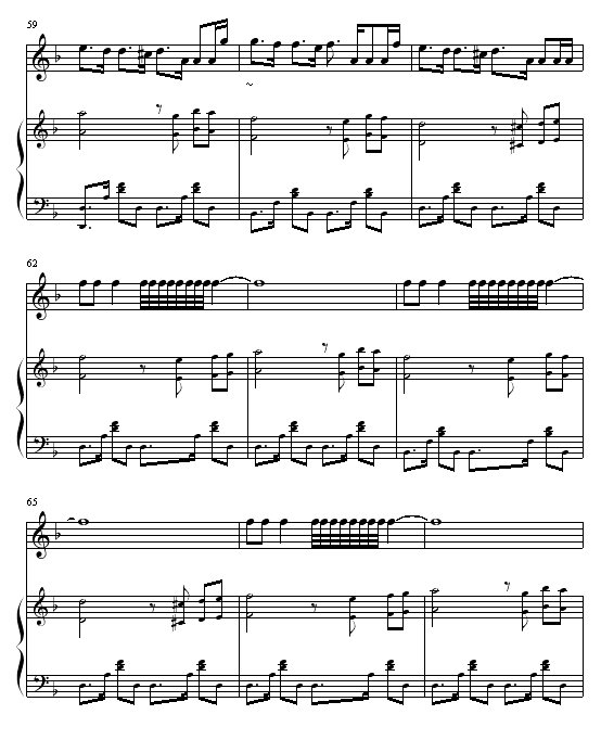 半兽人钢琴曲谱（图6）