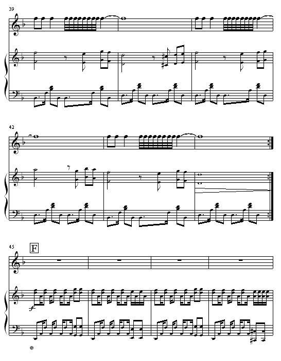 半兽人钢琴曲谱（图4）