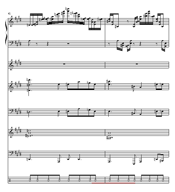 星语.爱你钢琴曲谱（图14）