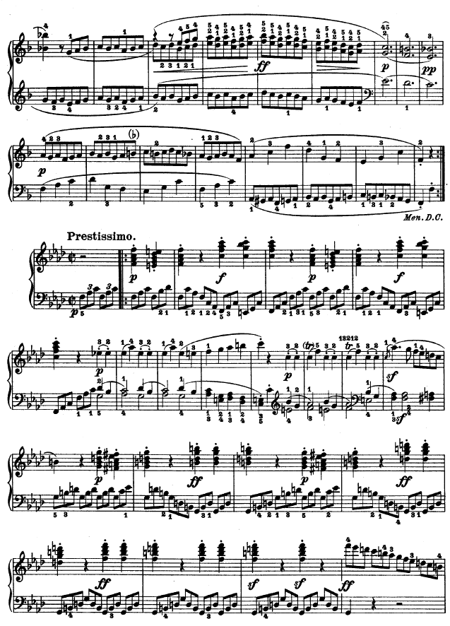 f小调第一钢琴奏鸣曲钢琴曲谱（图11）