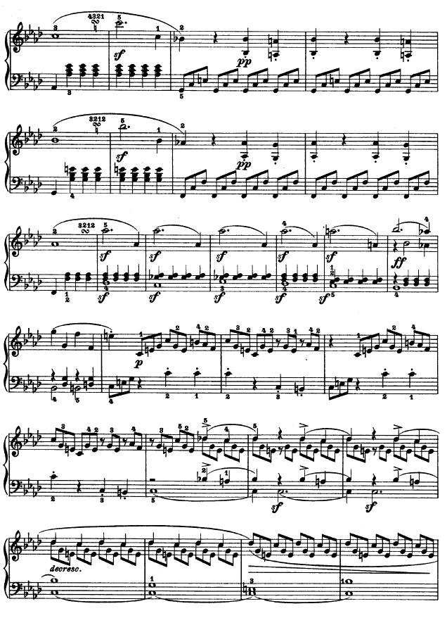 f小调第一钢琴奏鸣曲钢琴曲谱（图15）