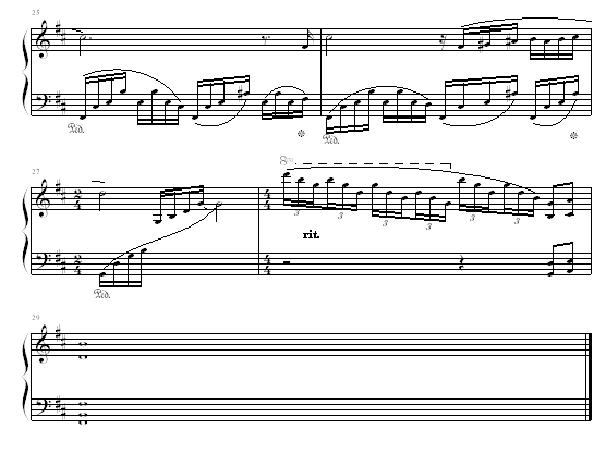 脆弱的心钢琴曲谱（图4）