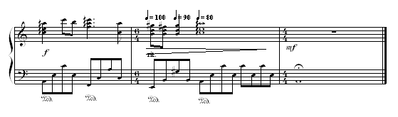 蓝色的爱 - dtsrichard版钢琴曲谱（图4）