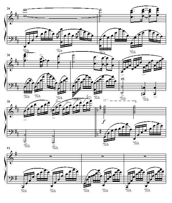 拉.梅尔钢琴曲谱（图4）