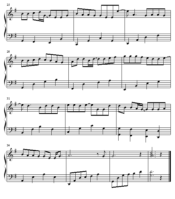 幸福的瞬间钢琴曲谱（图3）