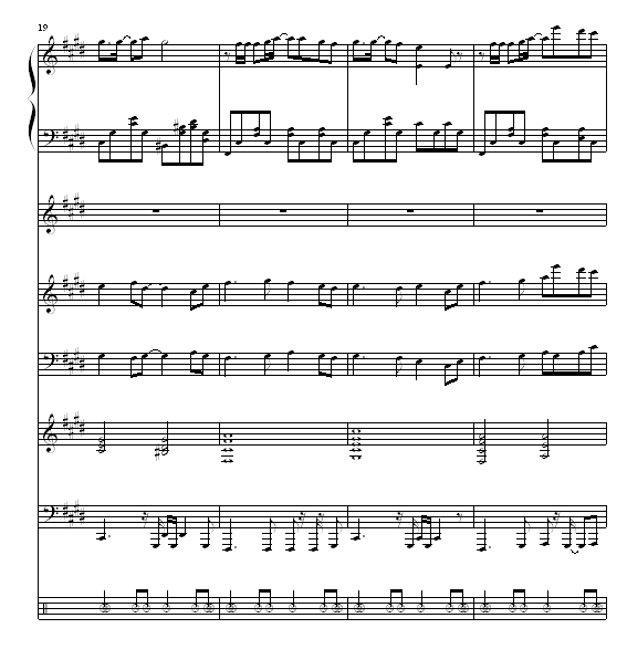 星语.爱你钢琴曲谱（图6）