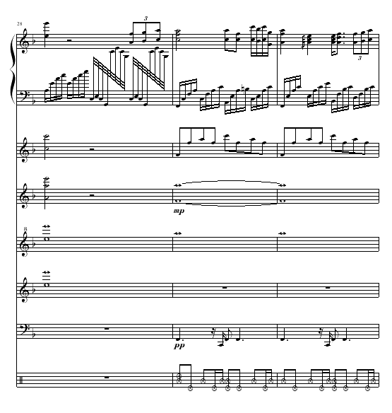 消逝的和弦（全谱）钢琴曲谱（图10）
