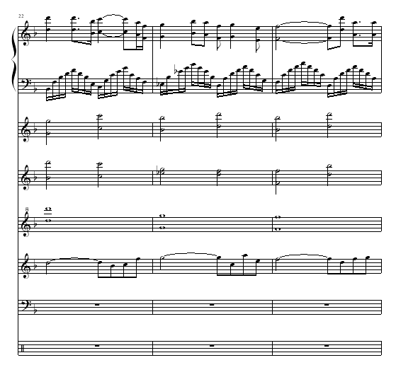 消逝的和弦（全谱）钢琴曲谱（图8）