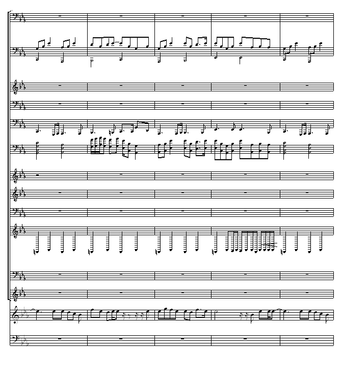 七里香 - 超级总谱钢琴曲谱（图7）