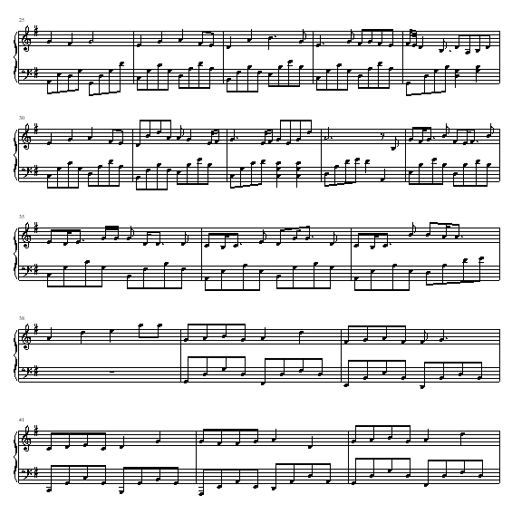 童话的梦钢琴曲谱（图2）