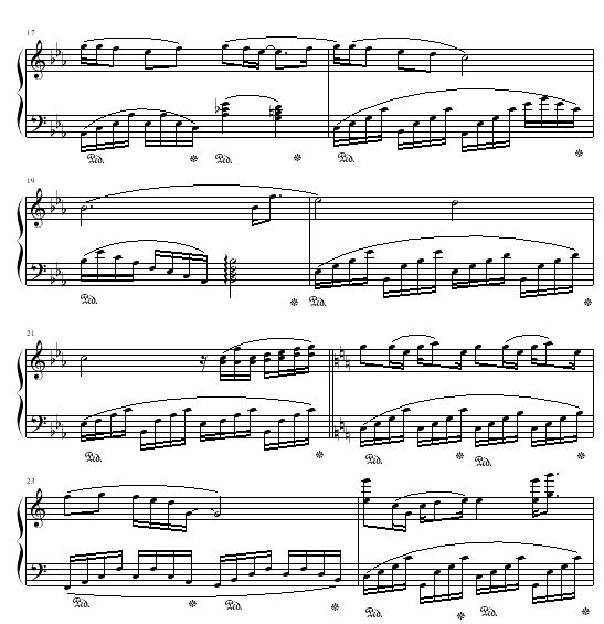 歌唱钢琴曲谱（图3）