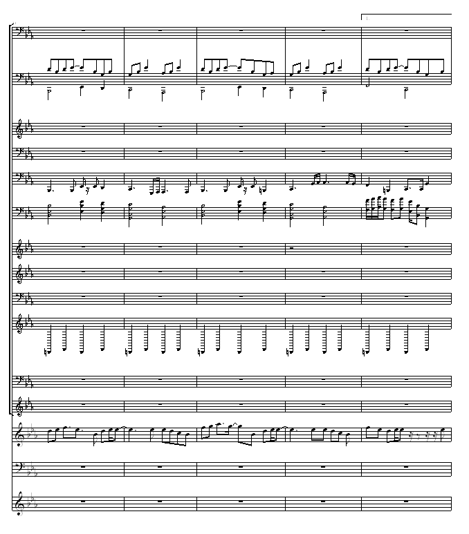 七里香 - 超级总谱钢琴曲谱（图8）