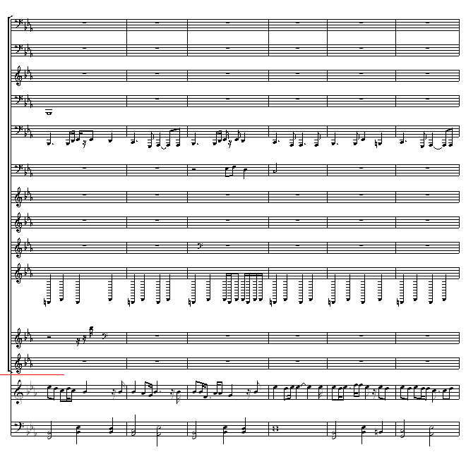七里香 - 超级总谱钢琴曲谱（图3）