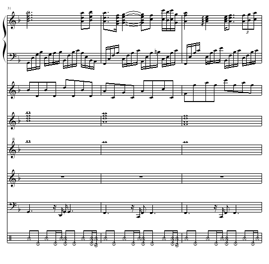 消逝的和弦（全谱）钢琴曲谱（图11）