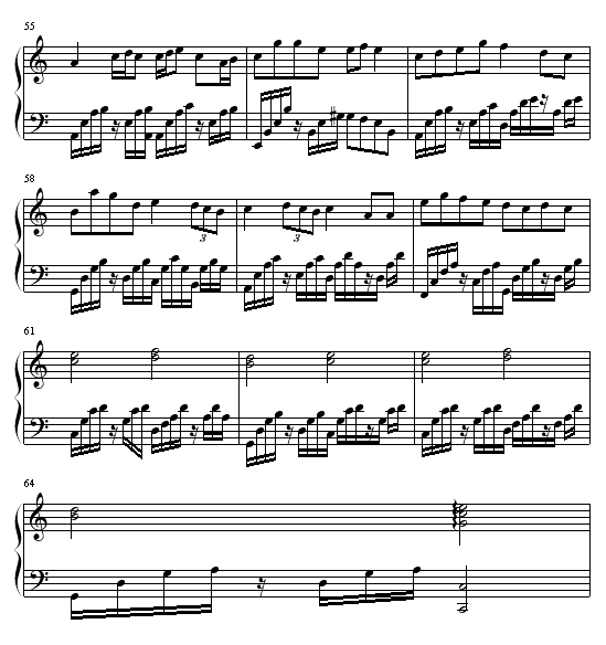 黑色毛衣钢琴曲谱（图5）