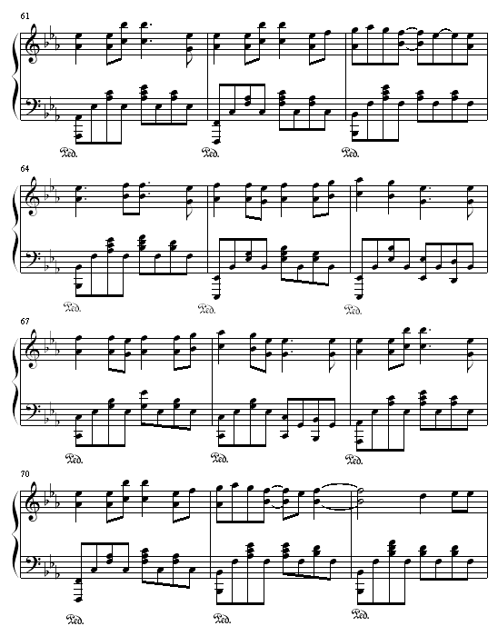 field of hope钢琴曲谱（图6）