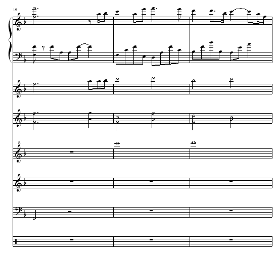 消逝的和弦（全谱）钢琴曲谱（图4）
