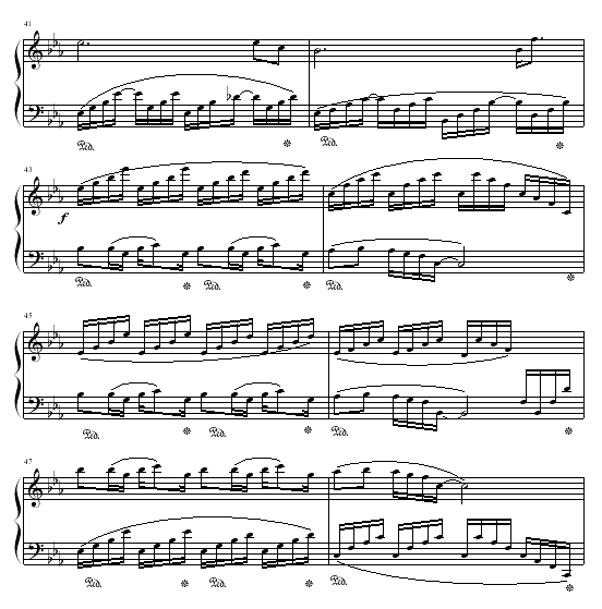 歌唱钢琴曲谱（图6）