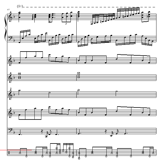 消逝的和弦（全谱）钢琴曲谱（图23）