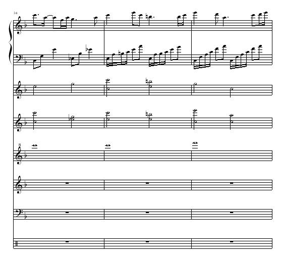 消逝的和弦（全谱）钢琴曲谱（图6）