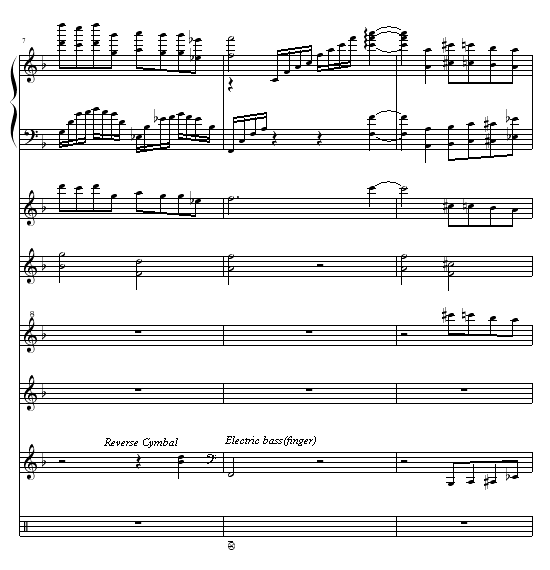 消逝的和弦（全谱）钢琴曲谱（图3）