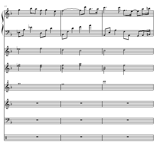 消逝的和弦（全谱）钢琴曲谱（图5）