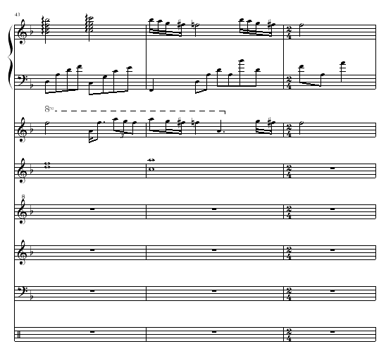 消逝的和弦（全谱）钢琴曲谱（图15）