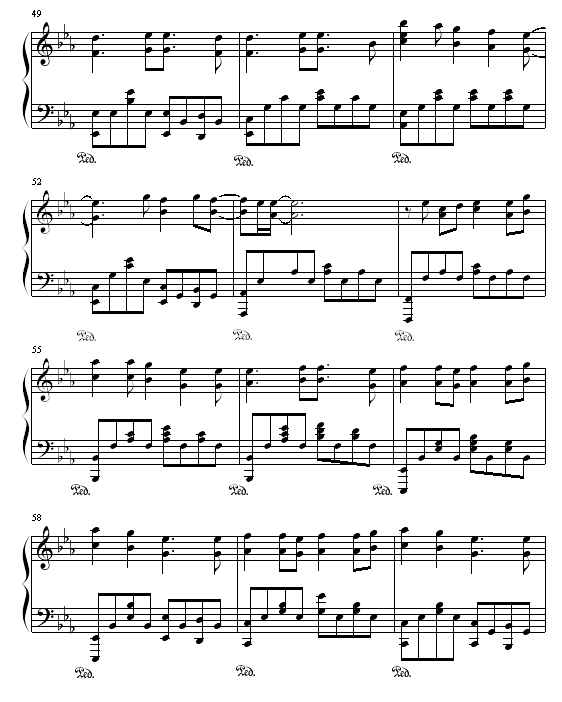 field of hope钢琴曲谱（图5）