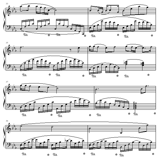 歌唱钢琴曲谱（图5）