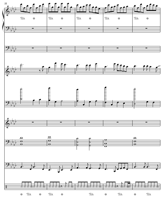台北的机场钢琴曲谱（图13）