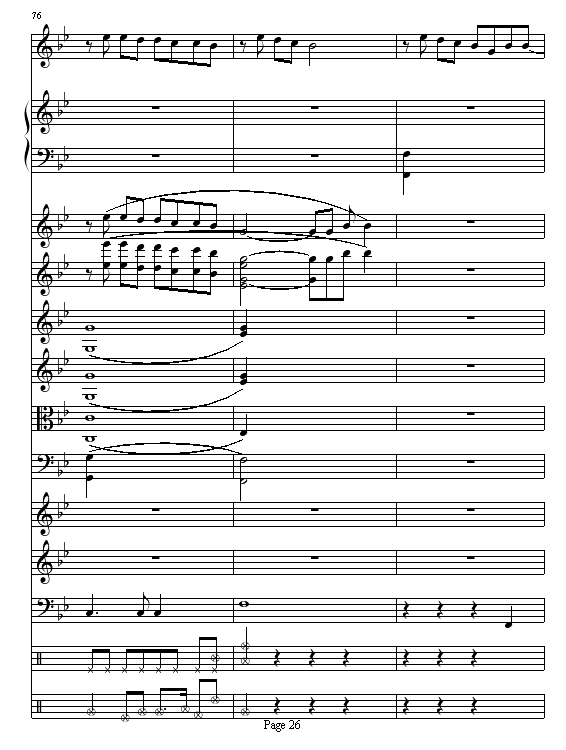 安静The One演唱会版（总谱）钢琴曲谱（图26）