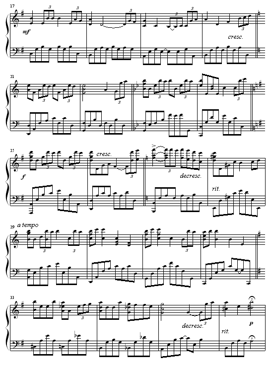 Falling钢琴曲谱（图2）
